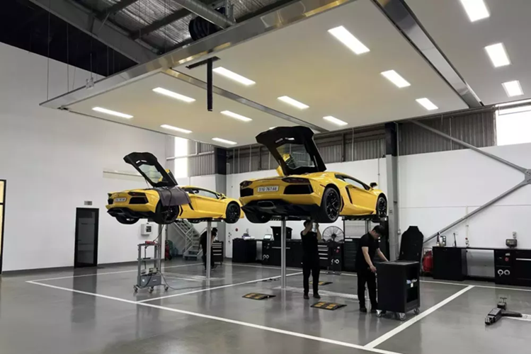 Lamborghini Aventador “keng” nhat Viet Nam ve tay dai gia Sai thanh