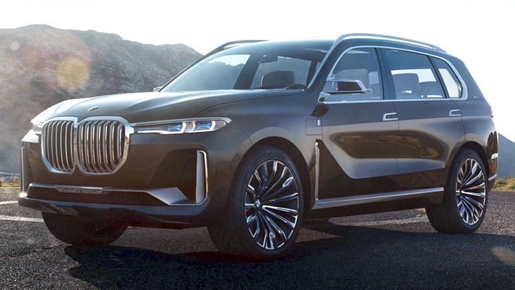 Xe BMW X7 Concept nhan “gach“ khi lo dien