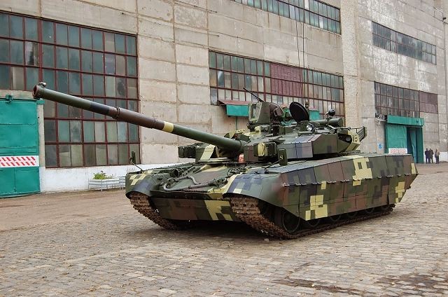 Ukraine san xuat them xe tang T-84 lam gi?