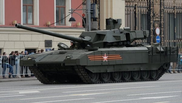 Bao Duc tung ho suc manh sieu tang T-14 Armata Nga