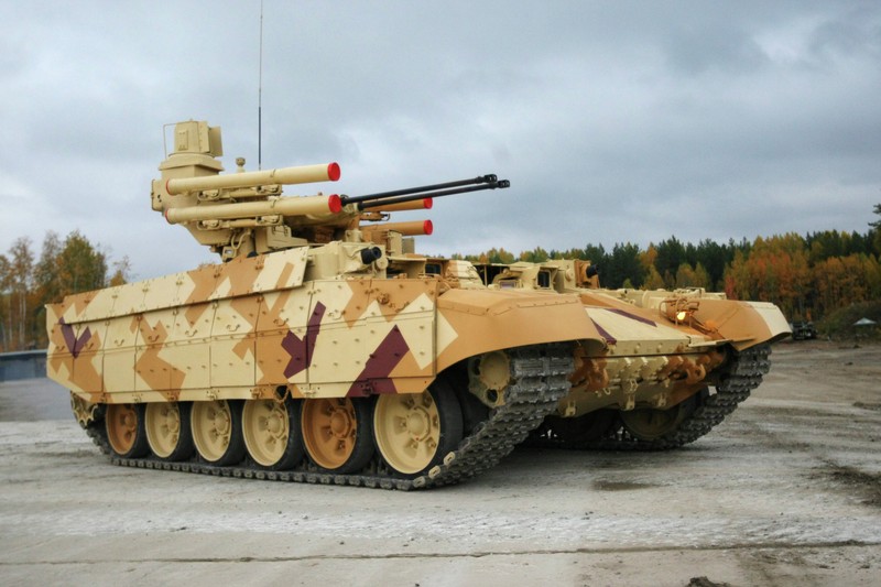 Xe chien dau ho ve tang BMPT-72 Nga vo doi-Hinh-2