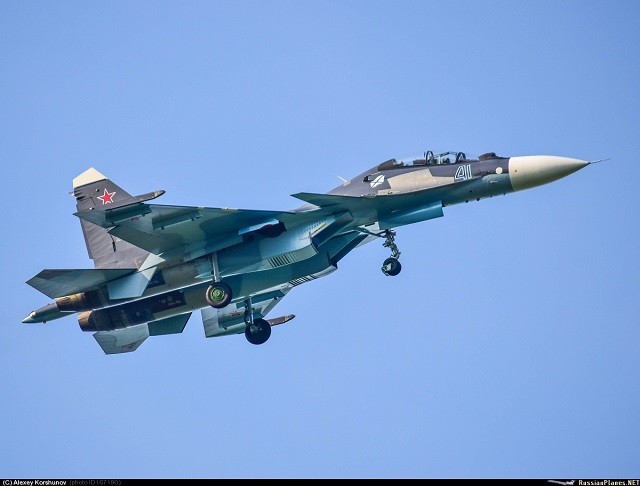 12 chiec Su-30SM se duoc trang bi cho Ham doi Bien Den