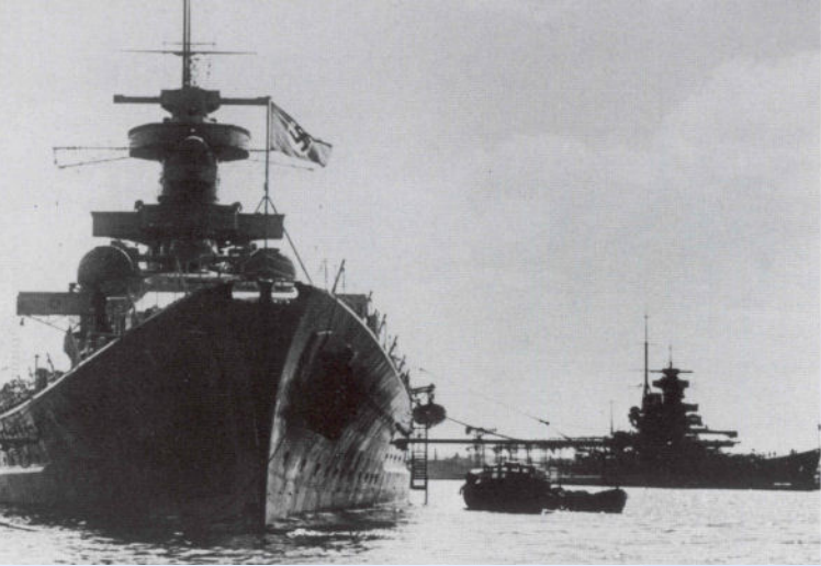 Phan tham thiet giap ham lop Scharnhorst cua phat xit Duc (2)