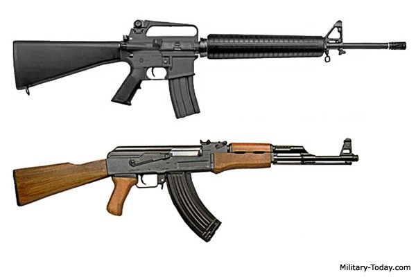 So sung truong AK-47 va M16: 