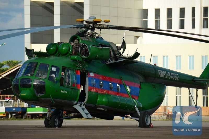 Nga se giup Lao nang cap truc thang van tai Mi-17