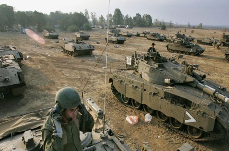 Tuong tan xe tang Merkava Mk II Israel moi cho nghi huu-Hinh-5