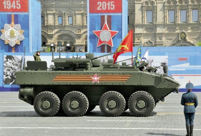 Nam 2019, Nga se trang bi xe boc thep Boomerang-Hinh-2