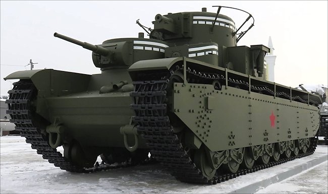Nga hồi sinh thần kỳ xe tăng hạng nặng T-35
