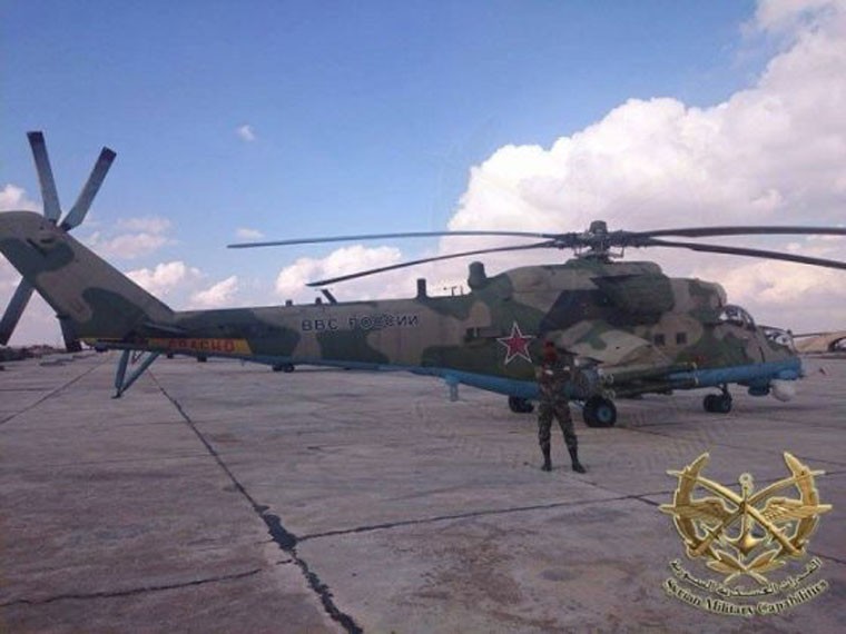 Bang chung truc thang Mi-35M chinh thuc danh phien quan IS