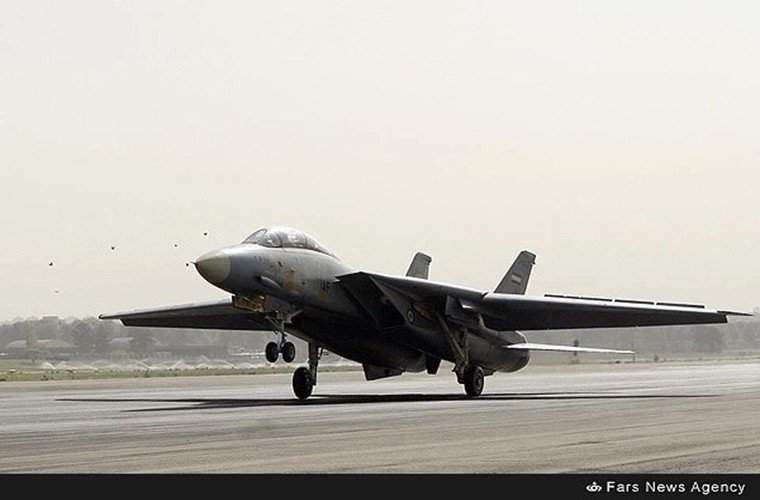 Khong quan Iran con bao nhieu chien dau co F-14A?