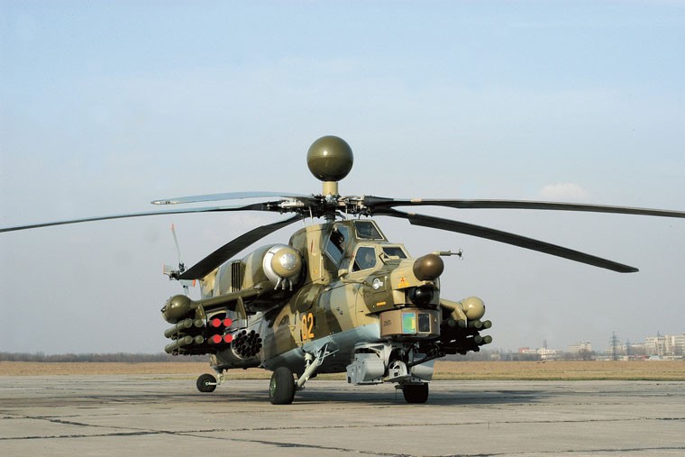 Truc thang tan cong Mi-28N trang bi 
