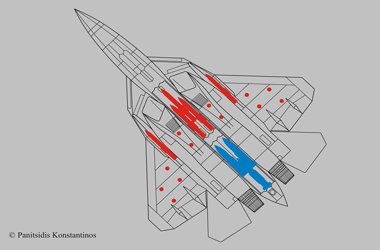 Lo dien dan vu khi tren sieu co Sukhoi T-50-Hinh-9