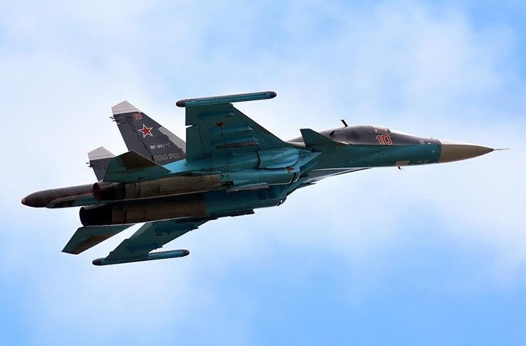 He lo lich su thang tram cua may bay Sukhoi Su-34