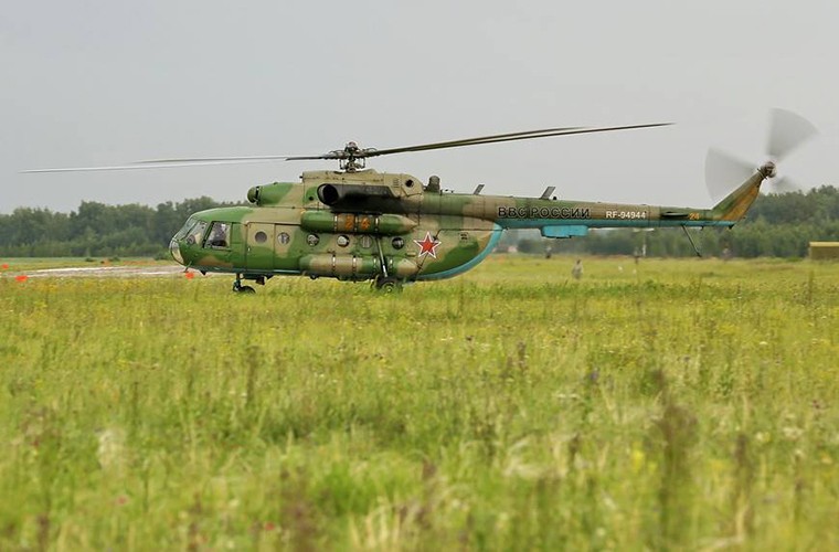 Muc kich phi cong Nga bay huan luyen truc thang Mi-8-Hinh-2