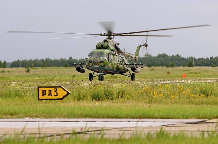 Muc kich phi cong Nga bay huan luyen truc thang Mi-8-Hinh-8