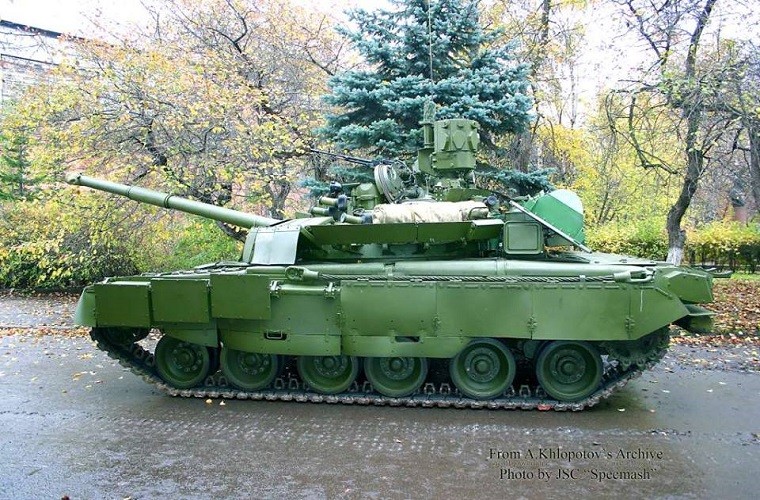 Xe tang T-80 Nga duoc nang cap manh ngang Leopard 2A6, M1A2-Hinh-6