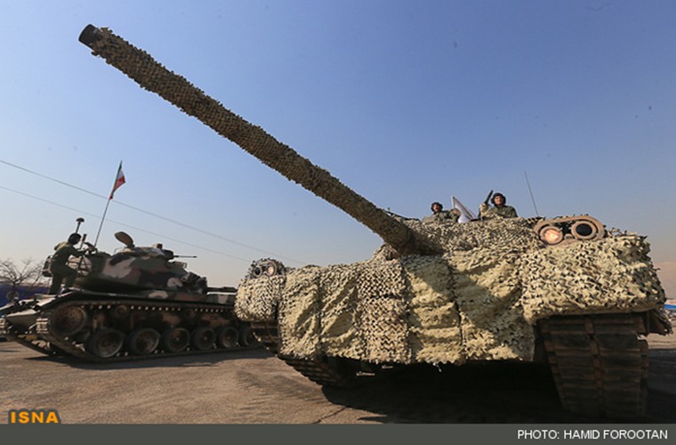 Xe tang Zolfaqar manh ngang T-90MS, Iran 