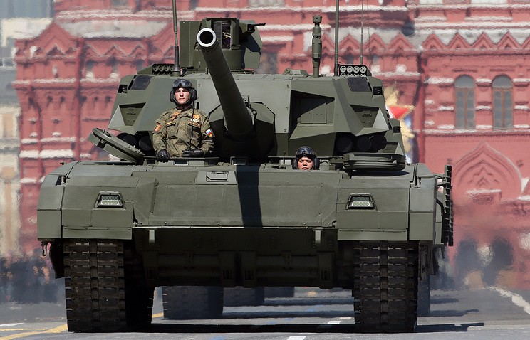 Tuong Nga: Xe tang T-14 Armata la 