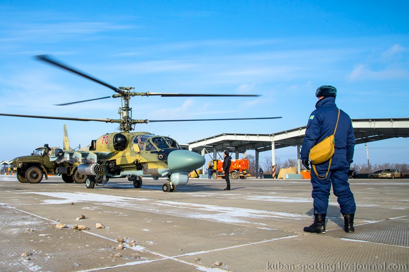 Tuong tan qua trinh chuan bi bay ky luong cua Ka-52