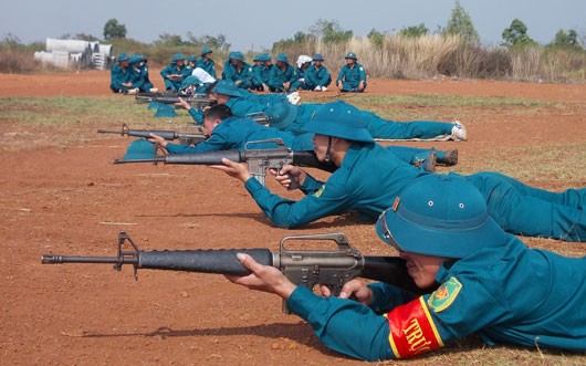 Ngac nhien: Bo doi Viet Nam van dung sung truong M16-Hinh-12