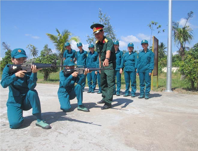 Ngac nhien: Bo doi Viet Nam van dung sung truong M16-Hinh-9