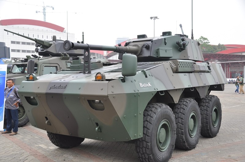 Indonesia gioi thieu xe chien dau bo binh manh ngang BMP-3-Hinh-2