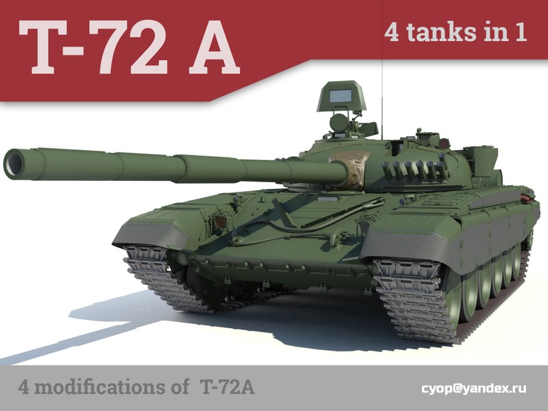 Xe tang T-72 dang tung hoanh tai Army Games: Ke 