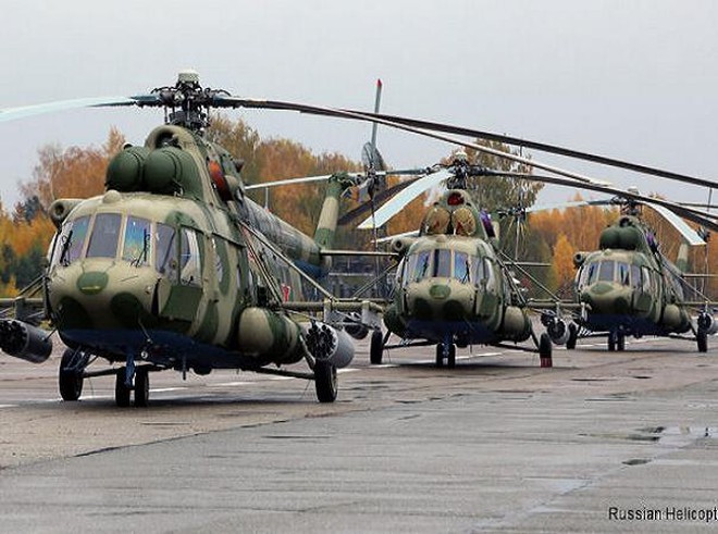 Cau hinh vu khi dang mo uoc tren truc thang toi tan Mi-171Sh-VN Nga