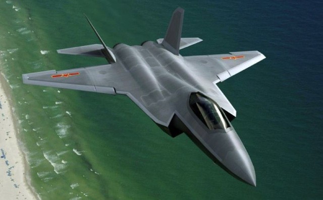 Trung Quoc lam nhai tiem kich F-35: Dung mo sanh ngang ban goc!