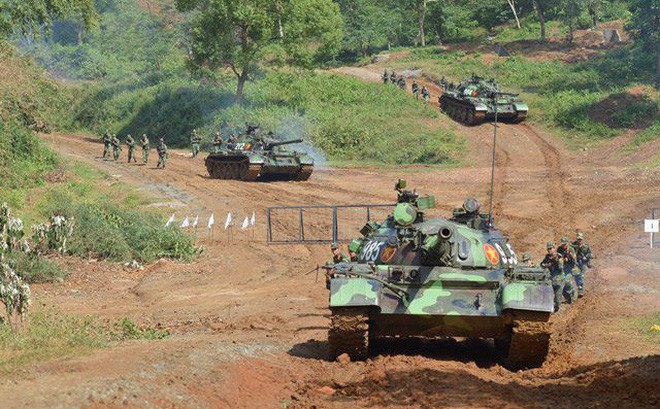 Phan biet xe tang T-54B va T-55 cua Quan doi Nhan dan Viet Nam-Hinh-9