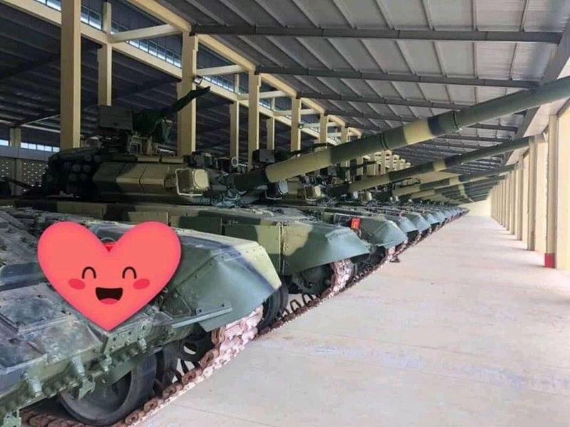 Xe tang T-90S/SK Viet Nam ha duoc ca truc thang nho vu khi nay