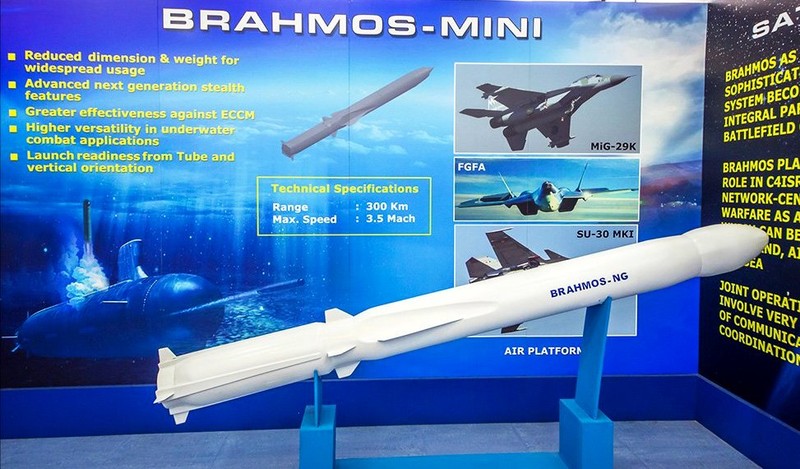 Neu tiem kich Su-57 treo duoc ten lua BrahMos, An Do se 