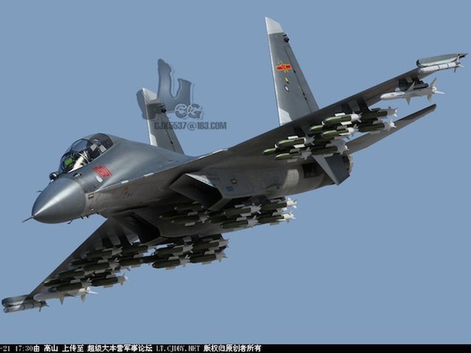 Trung Quoc khoe J-11 khien Nga phai hoi han vi trot ban Su-27-Hinh-14