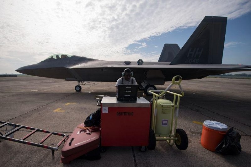 Huy dong mot dan F-22 Raptor, My ran mat cung luc ca Nga, Trung-Hinh-12