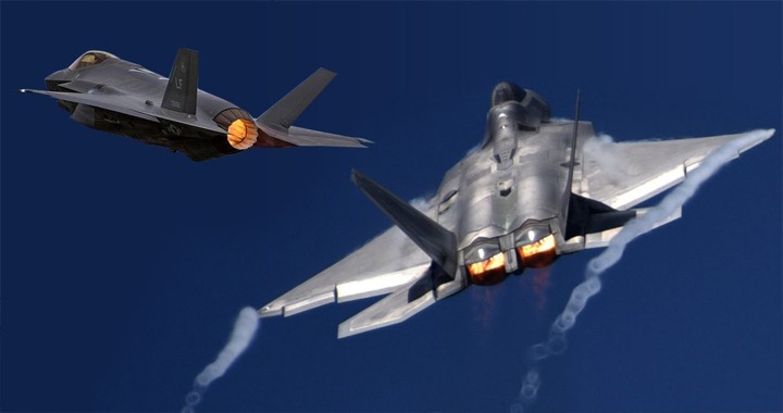 Huy dong mot dan F-22 Raptor, My ran mat cung luc ca Nga, Trung-Hinh-3