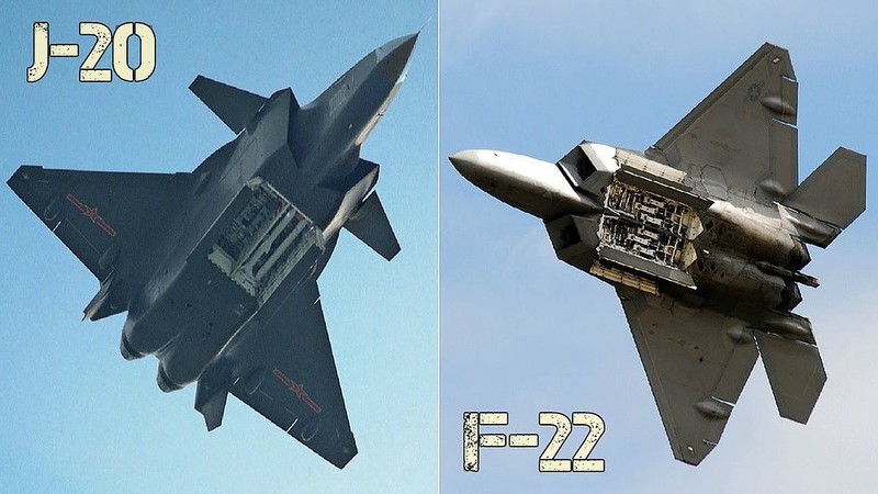 Huy dong mot dan F-22 Raptor, My ran mat cung luc ca Nga, Trung-Hinh-6