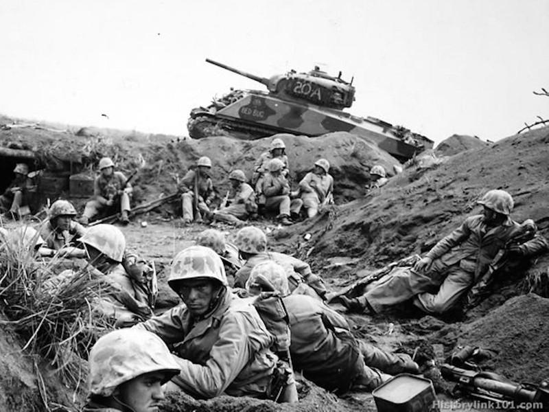 Taliban tai dien canh cam co mo phong su kien Iwo Jima sau 76 nam-Hinh-7