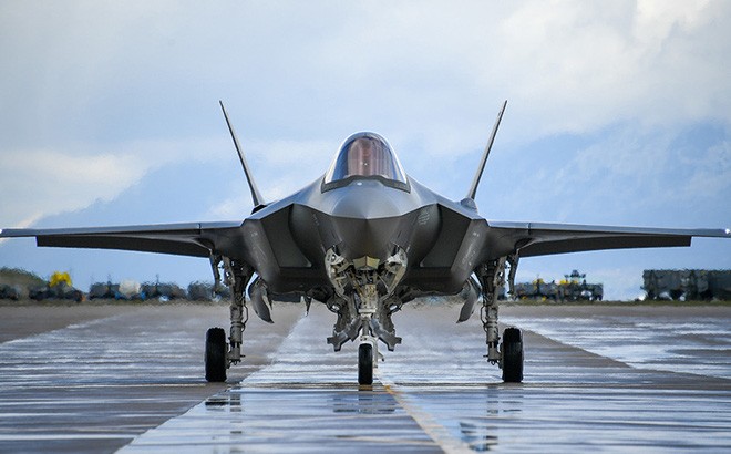 Chua kip truc chien, tiem kich F-35A da bi 