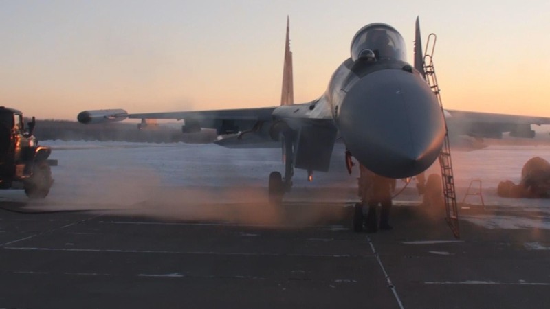 Nga dieu Su-35 den Belarus san sang tham chien ngay khi can