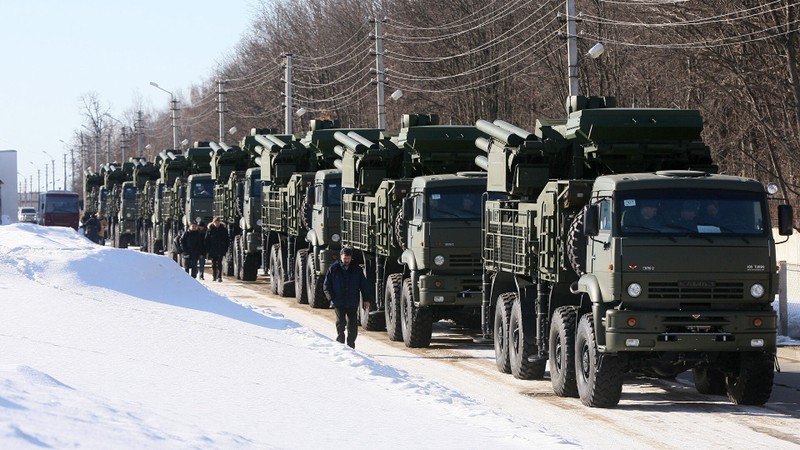 Nong: Nga chuyen gap trong dem mot tieu doan “Pantsir-S” den Belarus-Hinh-3