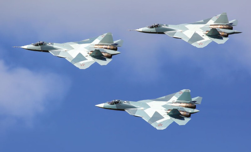 Su-57 Nga co the mang theo va dieu khien UAV kieu ‘bay dan’-Hinh-11