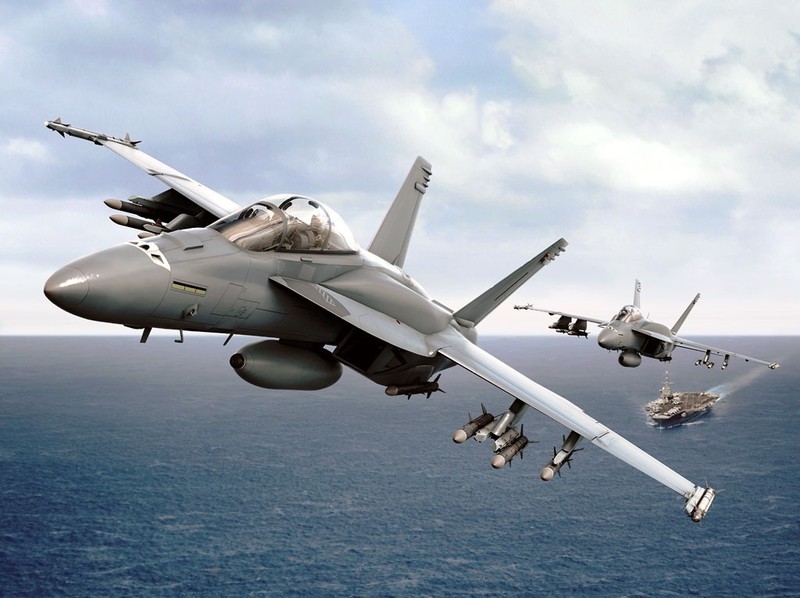 Suc manh “sieu ong bap cay” F/A-18E/F My dung ban ha UAV Houthi-Hinh-10