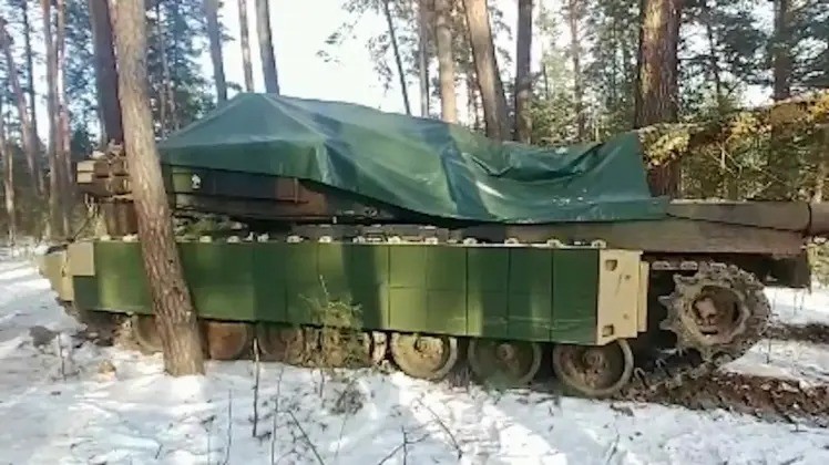 Ukraine lan dau tien su dung xe tang M1A1 Abrams tren chien truong-Hinh-5