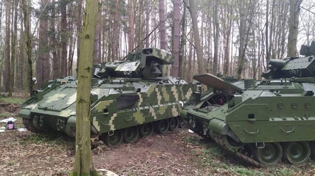 Ukraine lan dau tien su dung xe tang M1A1 Abrams tren chien truong-Hinh-9
