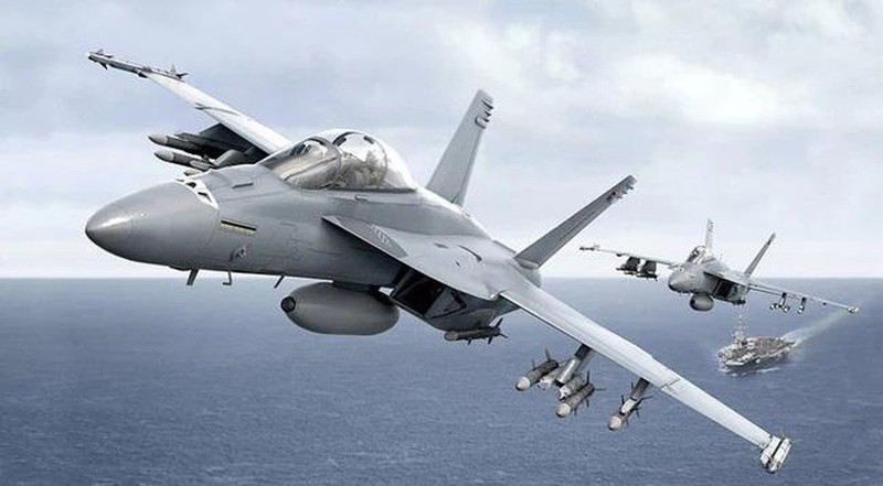 F/A-18 Super Hornet lan dau tien mang ten lua tien tien tan cong Houthi-Hinh-13