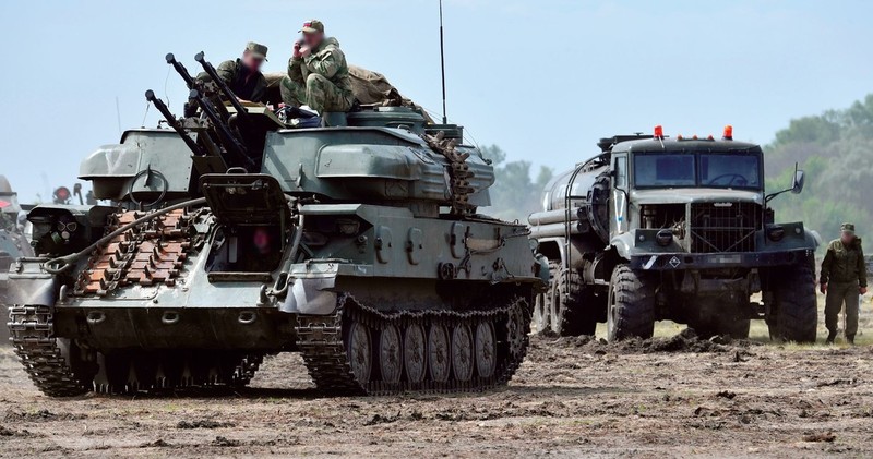 Phao phong khong ZSU-23-4 Shilka duoc dung nhu vu khi xung kich