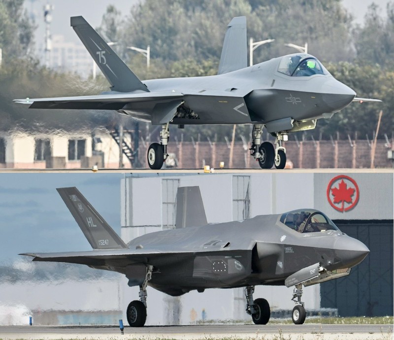 Cuoc doi dau tren bau troi: J-35 co du suc ha F-35?