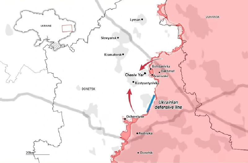 Charsiv Yar gặp nguy, quân Ukraine dùng chiến thuật “độc” để bỏ chạy - Hình 9 Charsiv Yar gap nguy, quan Ukraine dung chien thuat “doc” de bo chay-Hinh-9
