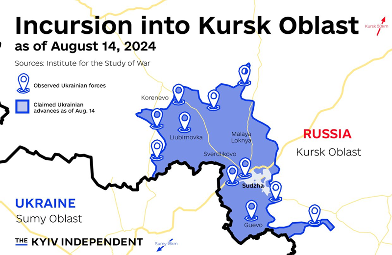 Ukraine phan cong quyet liet o Kursk, Nga lieu linh ap sat vong vay-Hinh-7