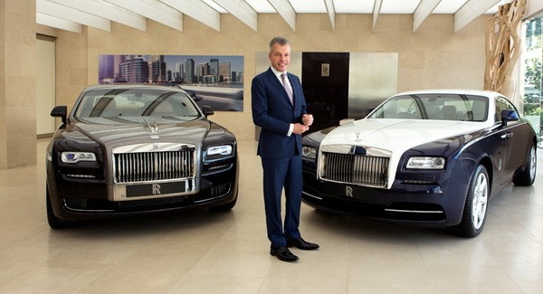 Doanh so ban hang Rolls-Royce nam 2014 dat 4000 chiec